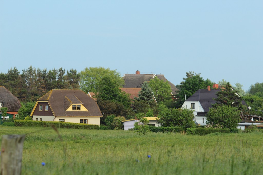 Der Blick über die Felder